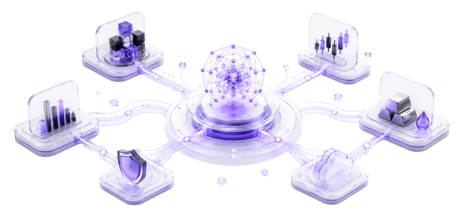 Global cryptocurrency trading platform infrastructure — Model Exorex 100
